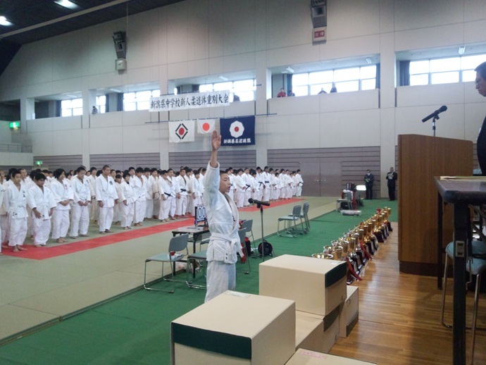 第21回新潟県中学校柔道新人体重別大会
