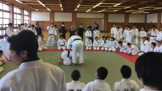 第1回新潟県柔道連盟柔道教室
